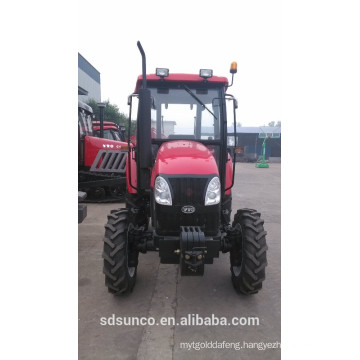 Top Quality !YTO Tractor 554(50 HP 4 WD) export to Australia,Papua New Guinea,Russia with different optional configuration